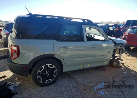 2024 Ford Bronco Sport Outer Banks z USA, uszkodzony, nr VIN 3FMCR9C69RRF27177